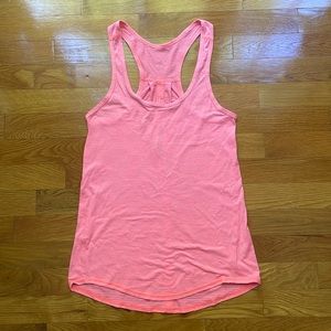 Lululemon, size 4, tank top, coral